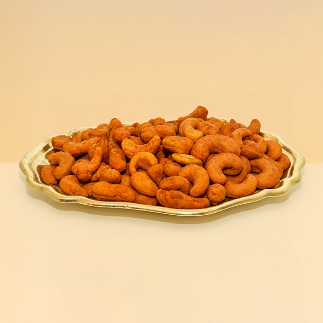Spicy Roasted Cashew Nuts