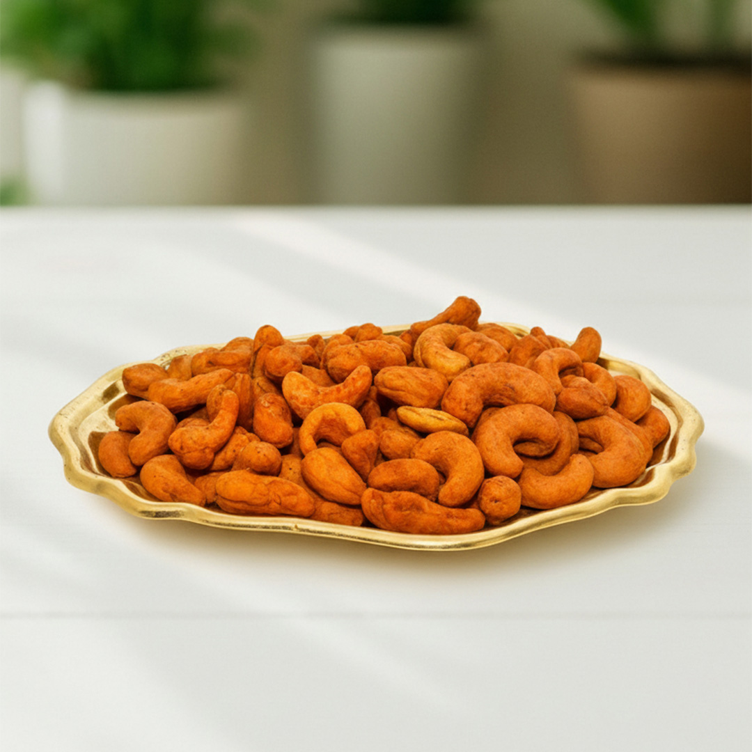 Spicy Roasted Cashew Nuts
