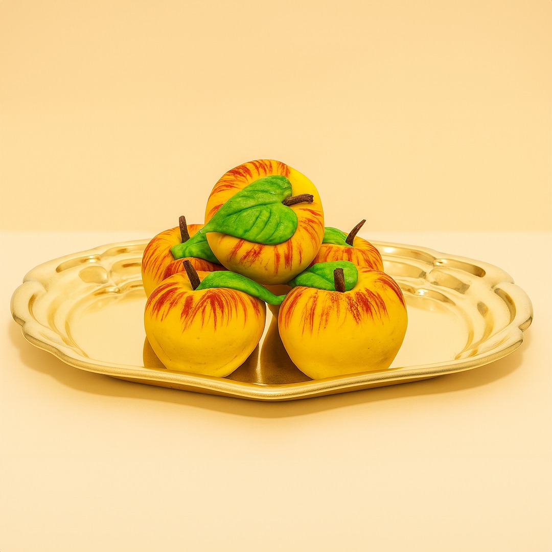 Marzipan Apple Sweets