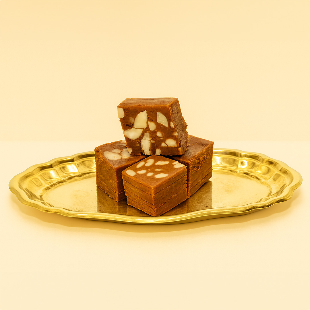Nutty Caramel Fudge