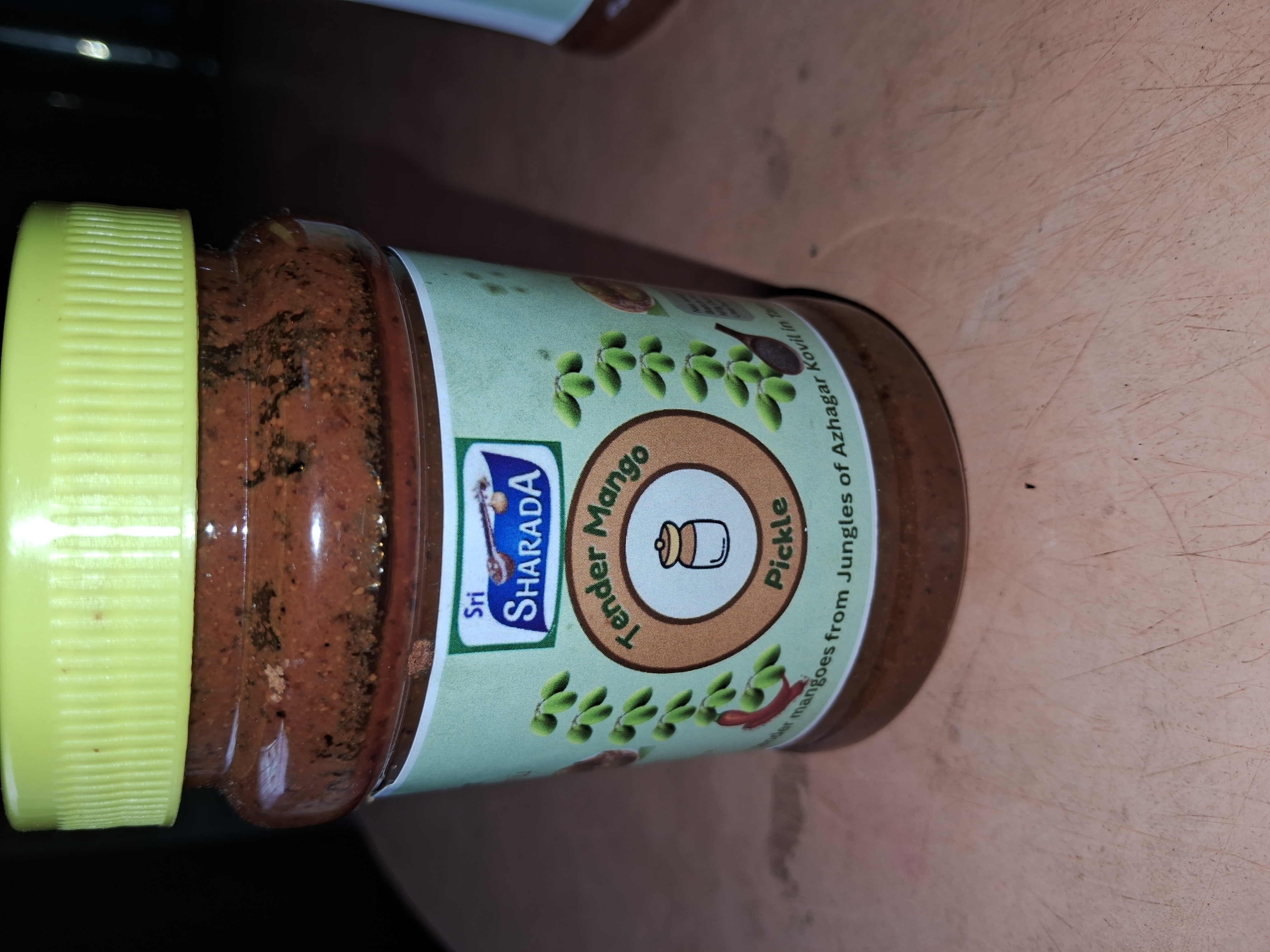 Tender Mango Pickle 1/4 Kg Bottle