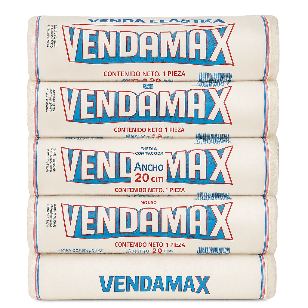Venda elástica Vendamax 20 cm con 6 piezas
