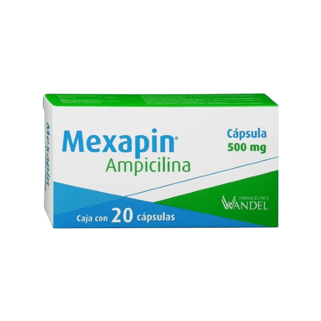 Mexapin Ampicilina 500 mg