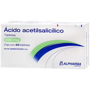 Ácido acetilsalicílico 500 mg