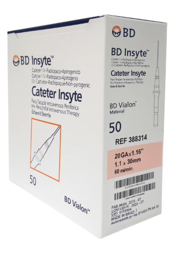 BD Catéter Insyte 20GA x 1.16'' C/1 BD