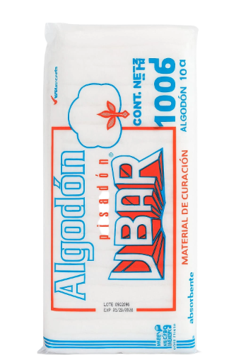 Algodón absorbente PLISADO DIBAR 100g