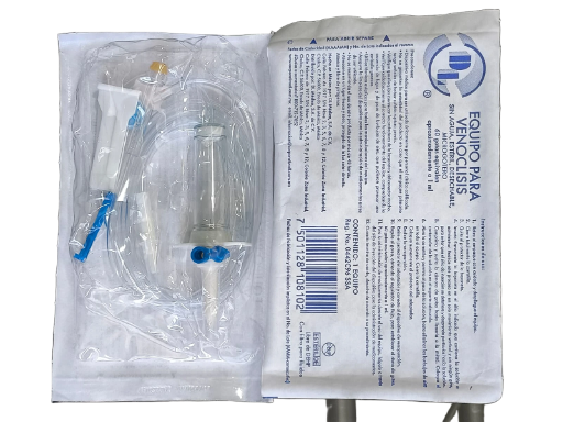 Equipo para venoclisis Microgotero DL