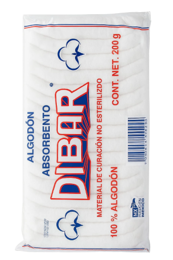 Algodón absorbente PLISADO DIBAR