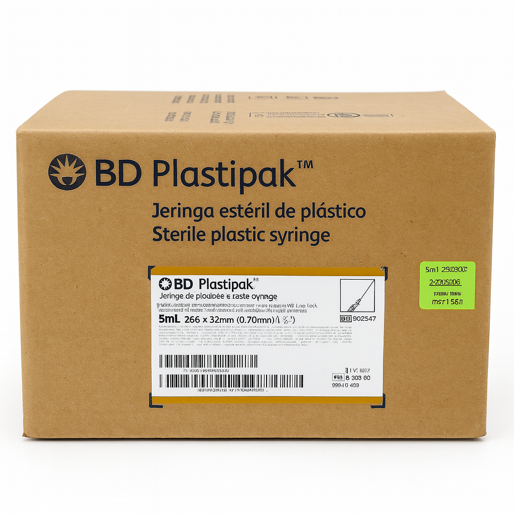 Jeringa BD Plastipak 5ml 20G