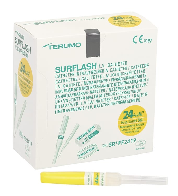 Catéter Intravenoso Surflash 24GX 3/4 C/1