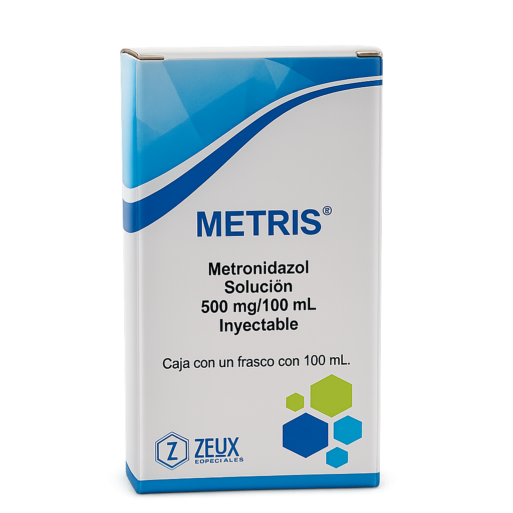 METRIS Metronidazol Solución Inyectable 500ml