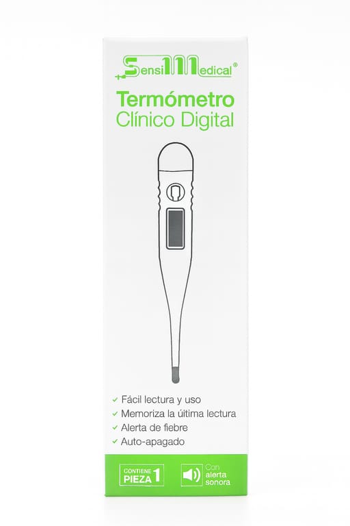 Termómetro clínico digital Sensilmedical