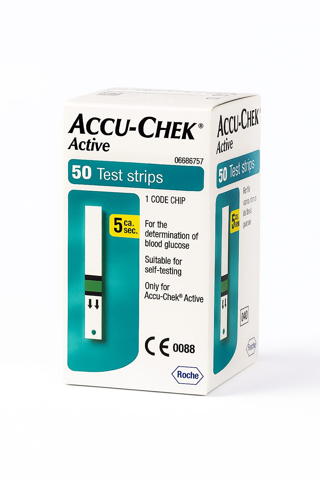 Tiras reactivas Accu-Chek Active c/50