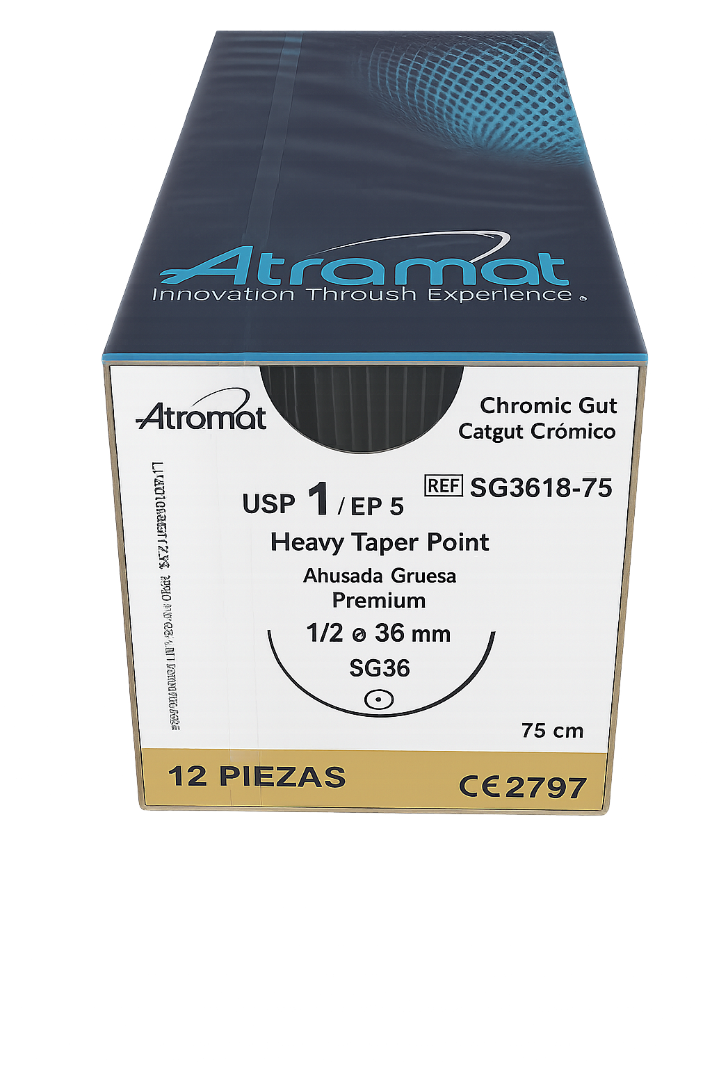 Catgut Crómico Atromat SG3618-75