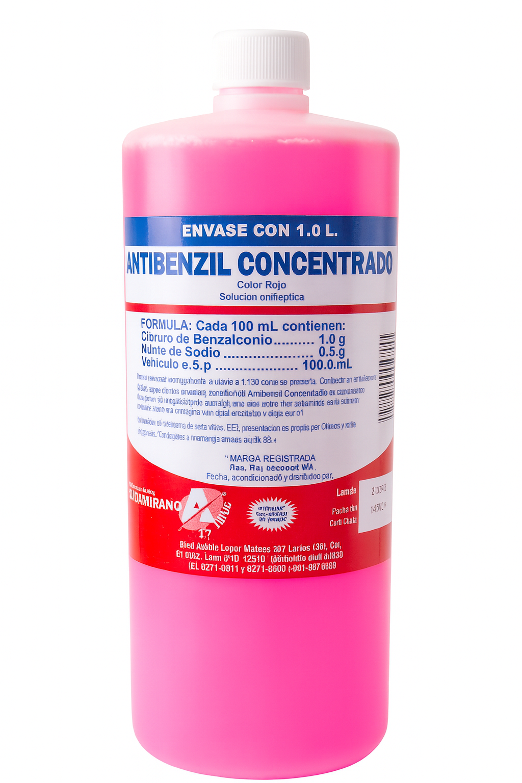 Antibenzil concentrado 1litro Altamirano