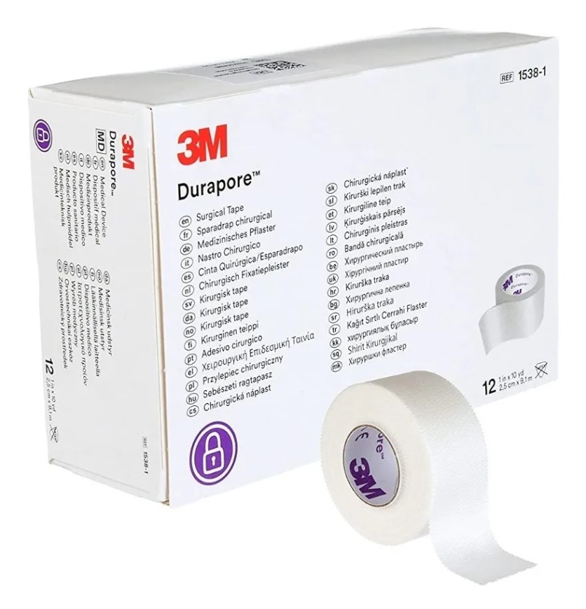 Cinta quirúrgica 3M Durapore