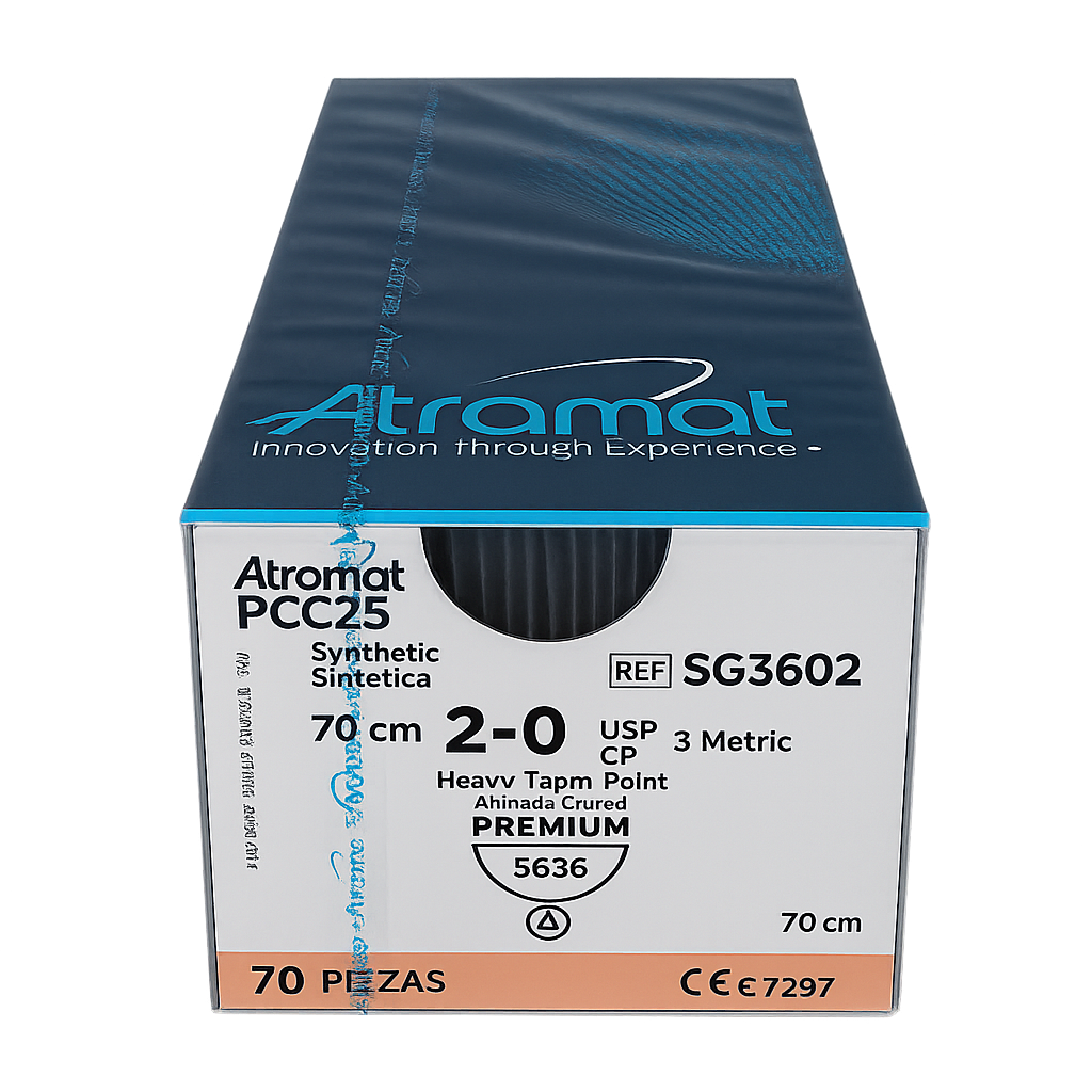 Sutura sintética Atramat PCC25 2-0 SG3602