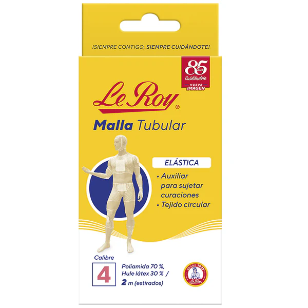 Malla tubular elástica Le Roy calibre 4 2mts