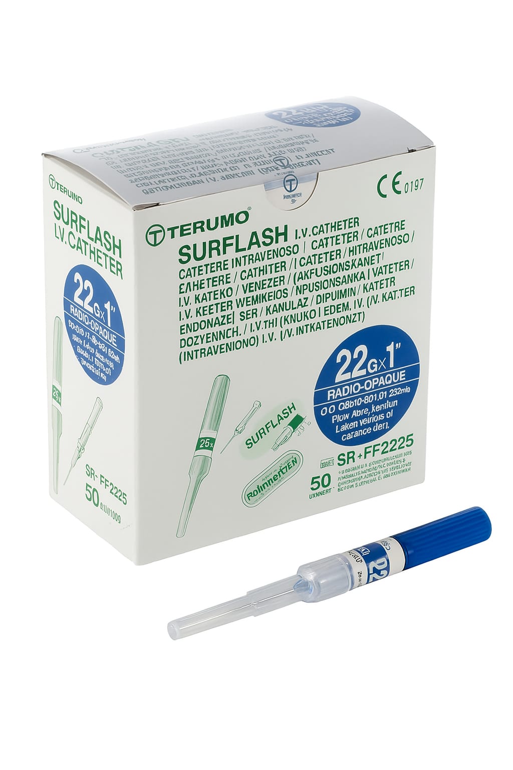 Catéter Intravenoso SURFLASH 22G X1 