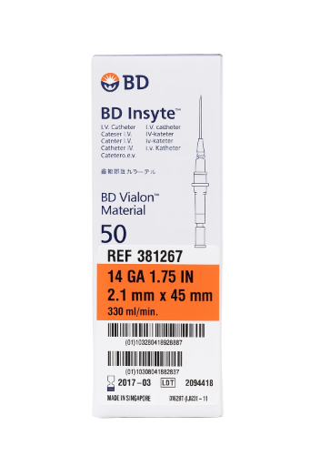 Catéter intravenoso BD Insyte 1PZ