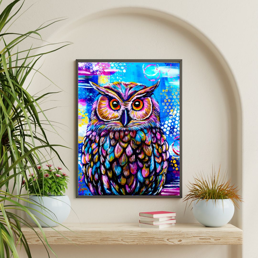 "Wise Owl" Print