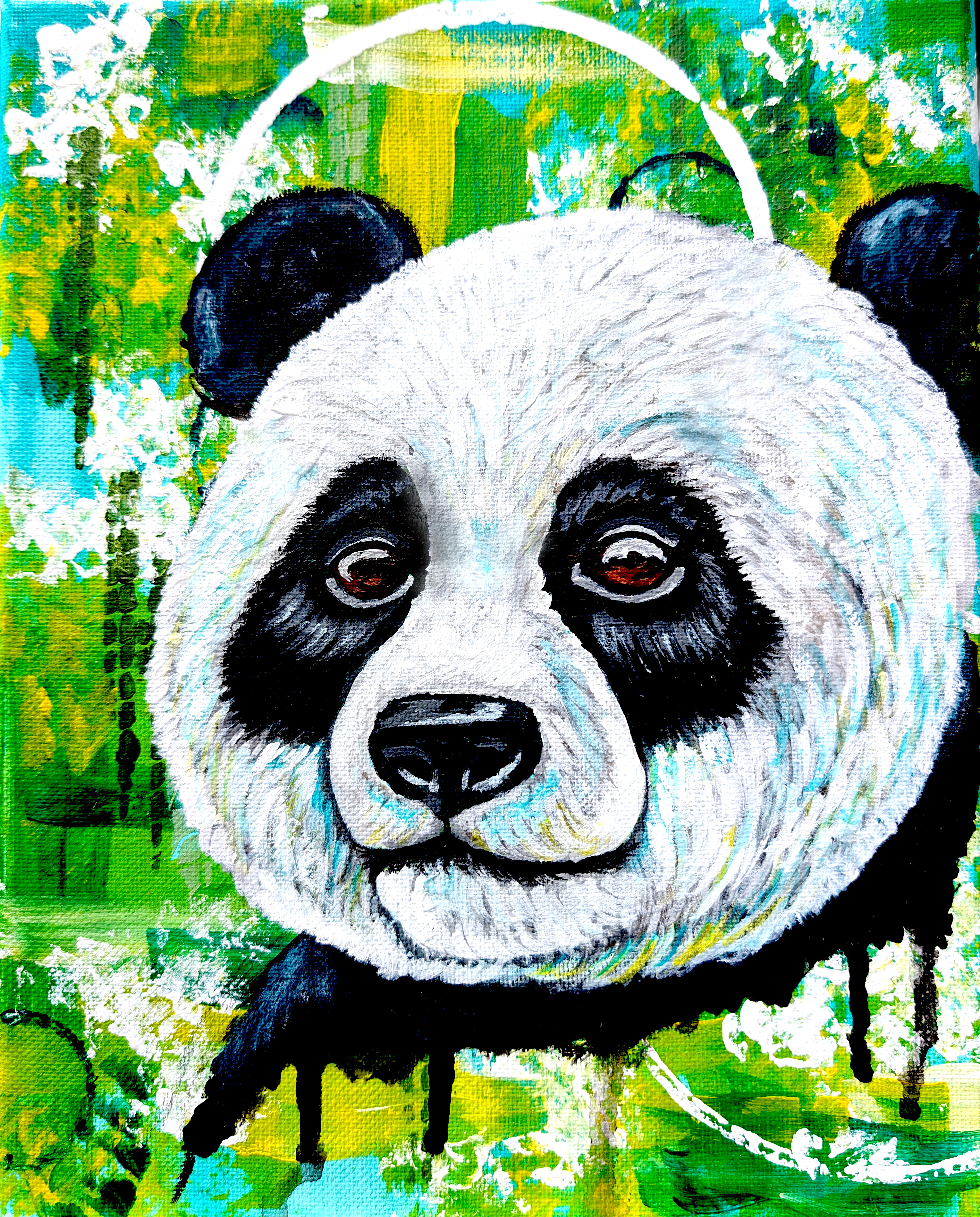"Playful Panda" Print
