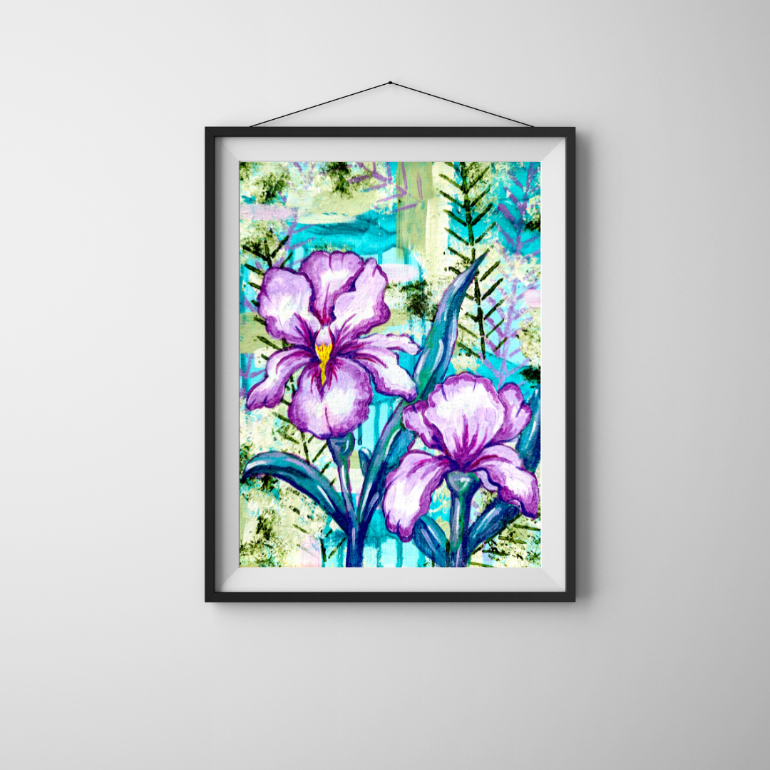 Iris Print