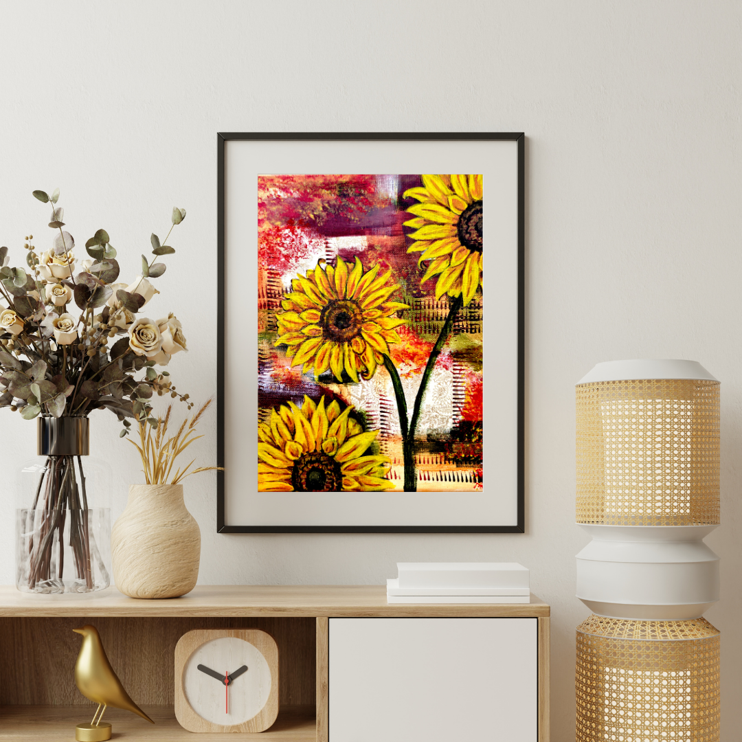 Sunflowers Print