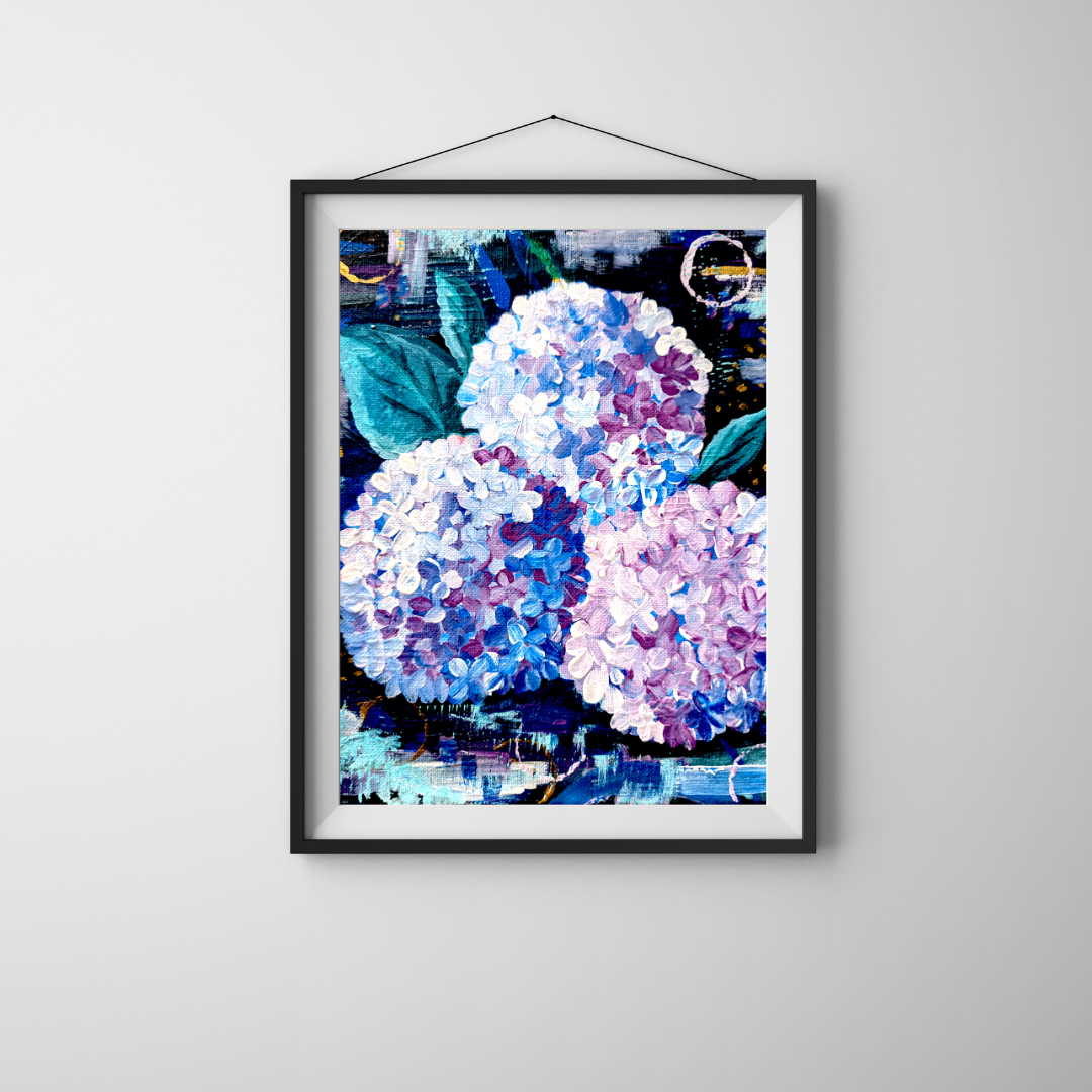 Hydrangeas Print