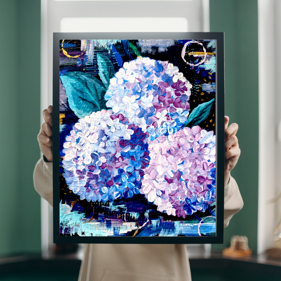 Hydrangeas Print
