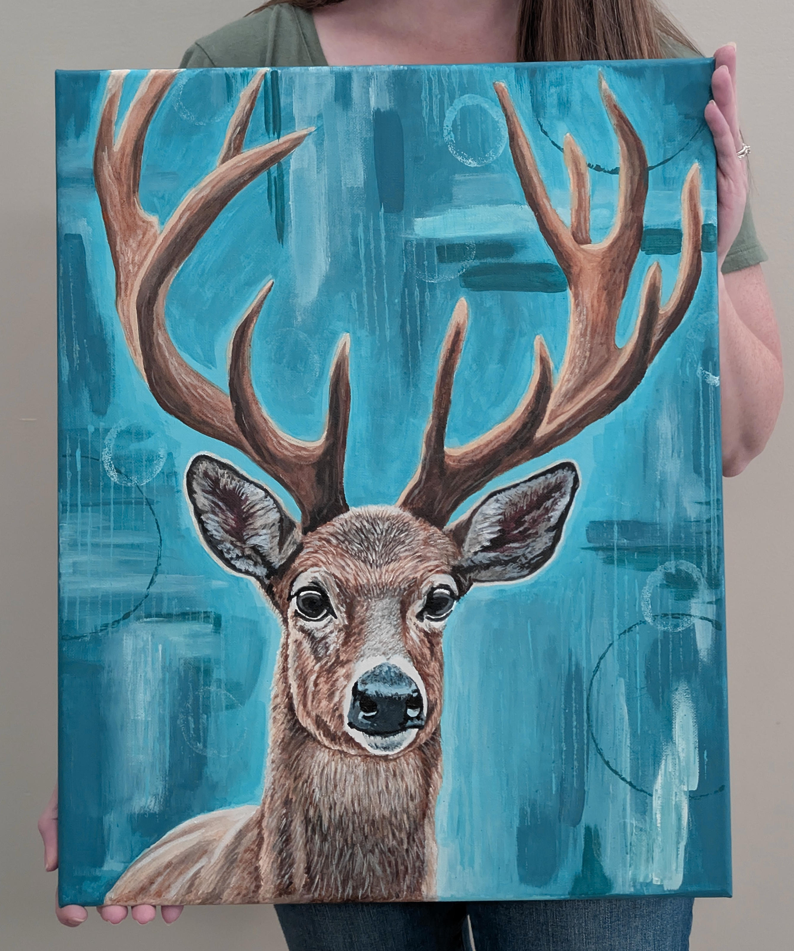 Deer 16x20 Original Painting