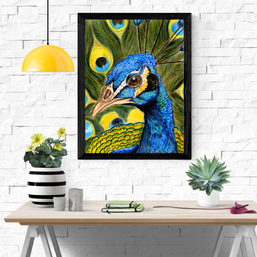 Peacock Print