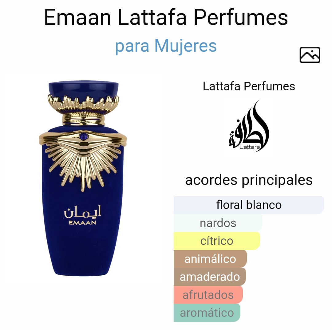 Lattafa Emaan Eau de Parfum 5 ml para Mujer