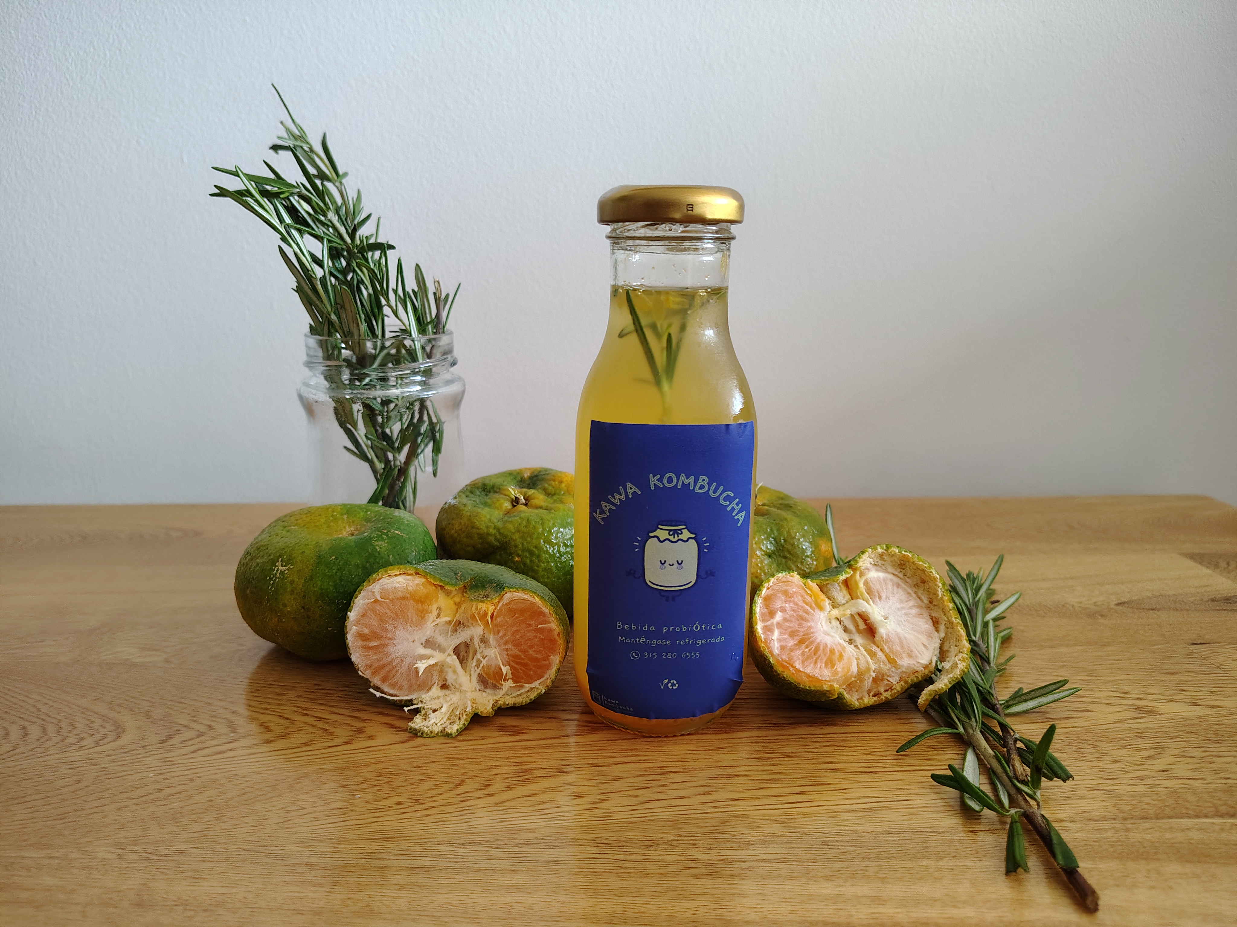 Kawa Kombucha Mandarina Romero