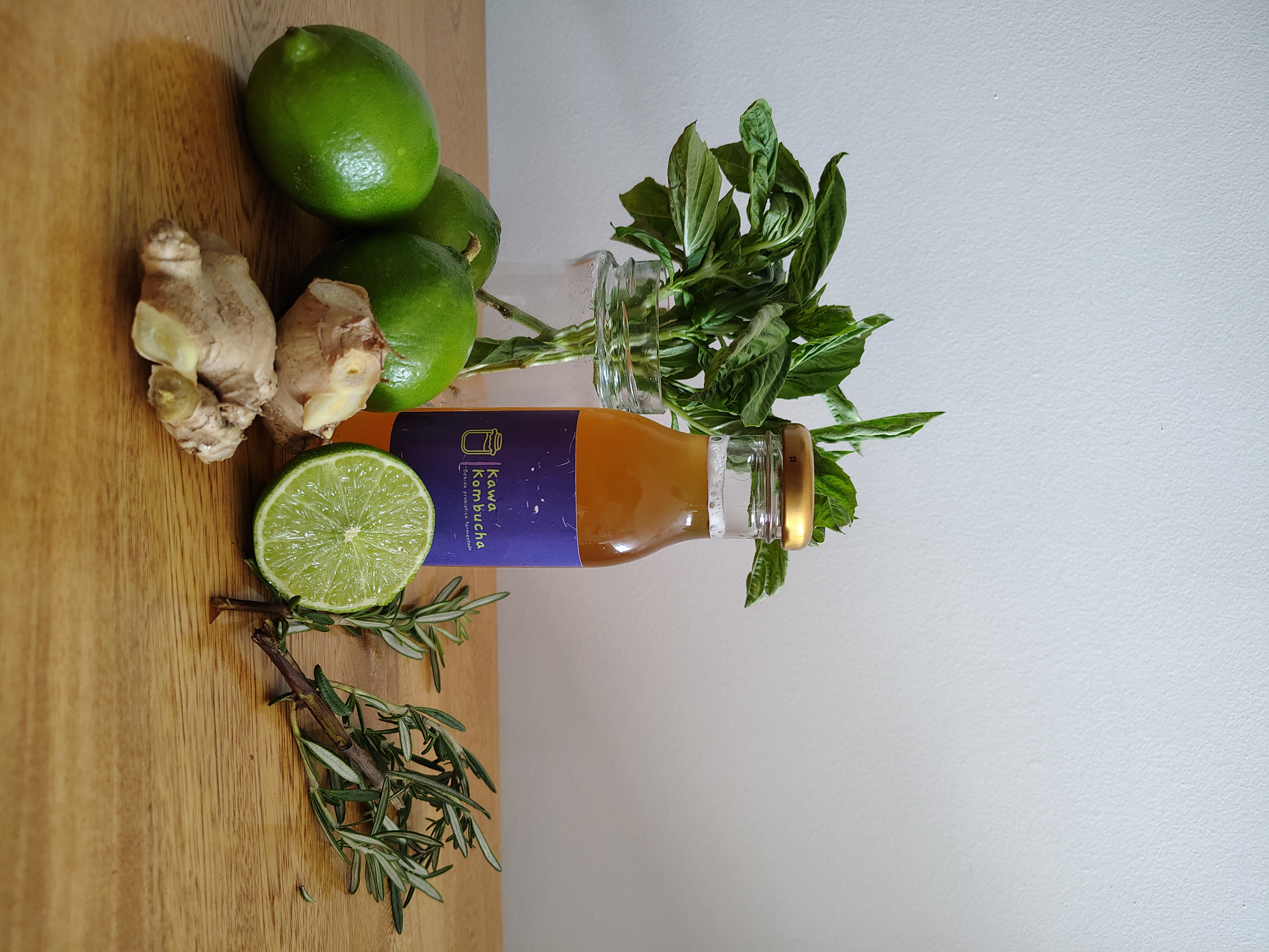 Kawa Kombucha Jengibre Limón