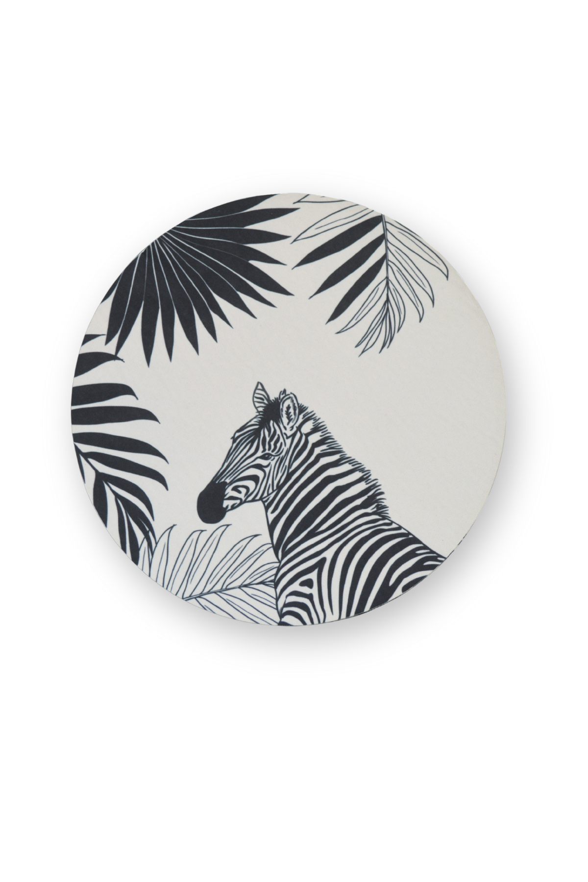 Zebra Desenli Tropikal Supla/Amerikan Servis