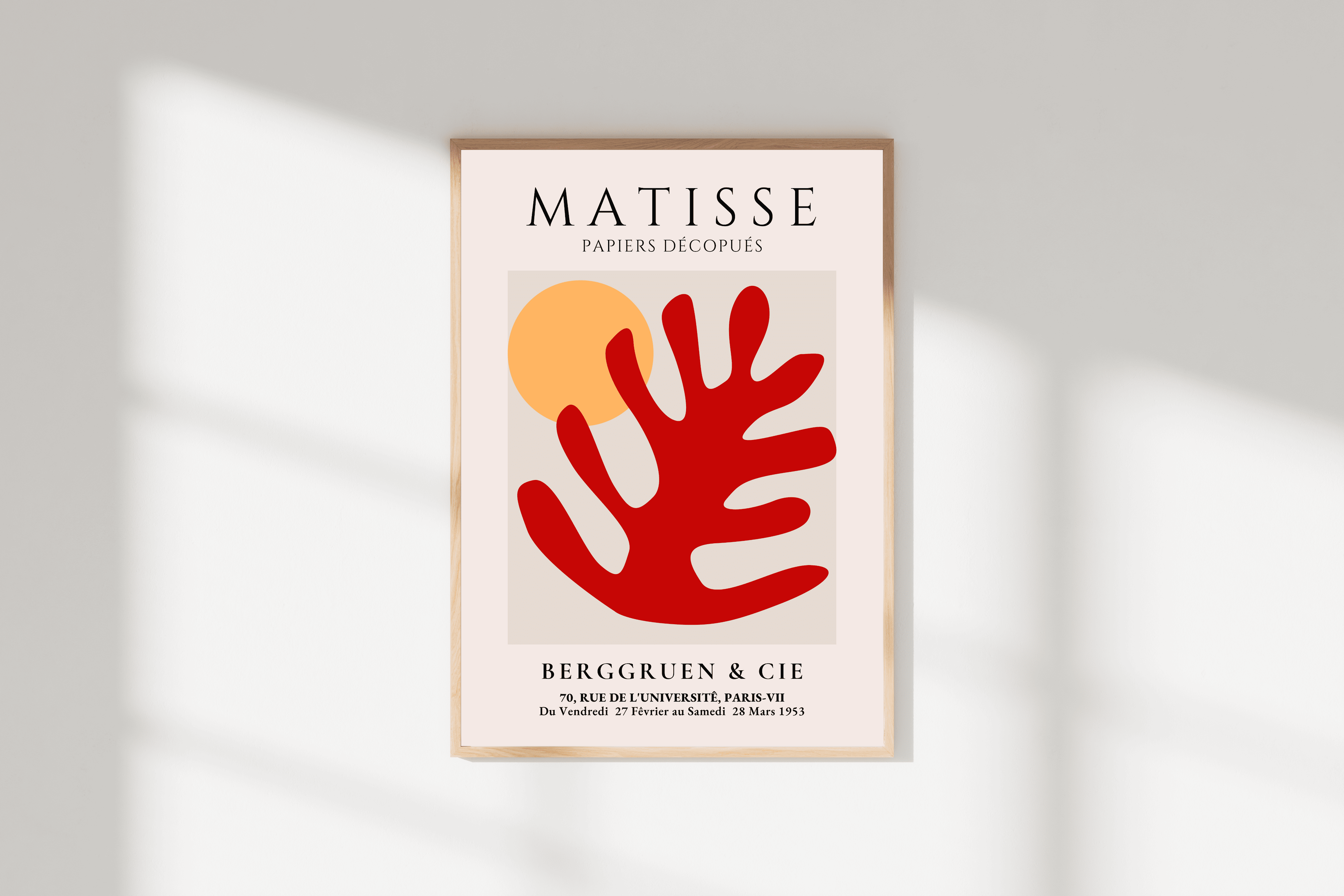 Henri Matisse - Papiers Découpés - Minimalist Sanat Posteri/Çerçevesiz