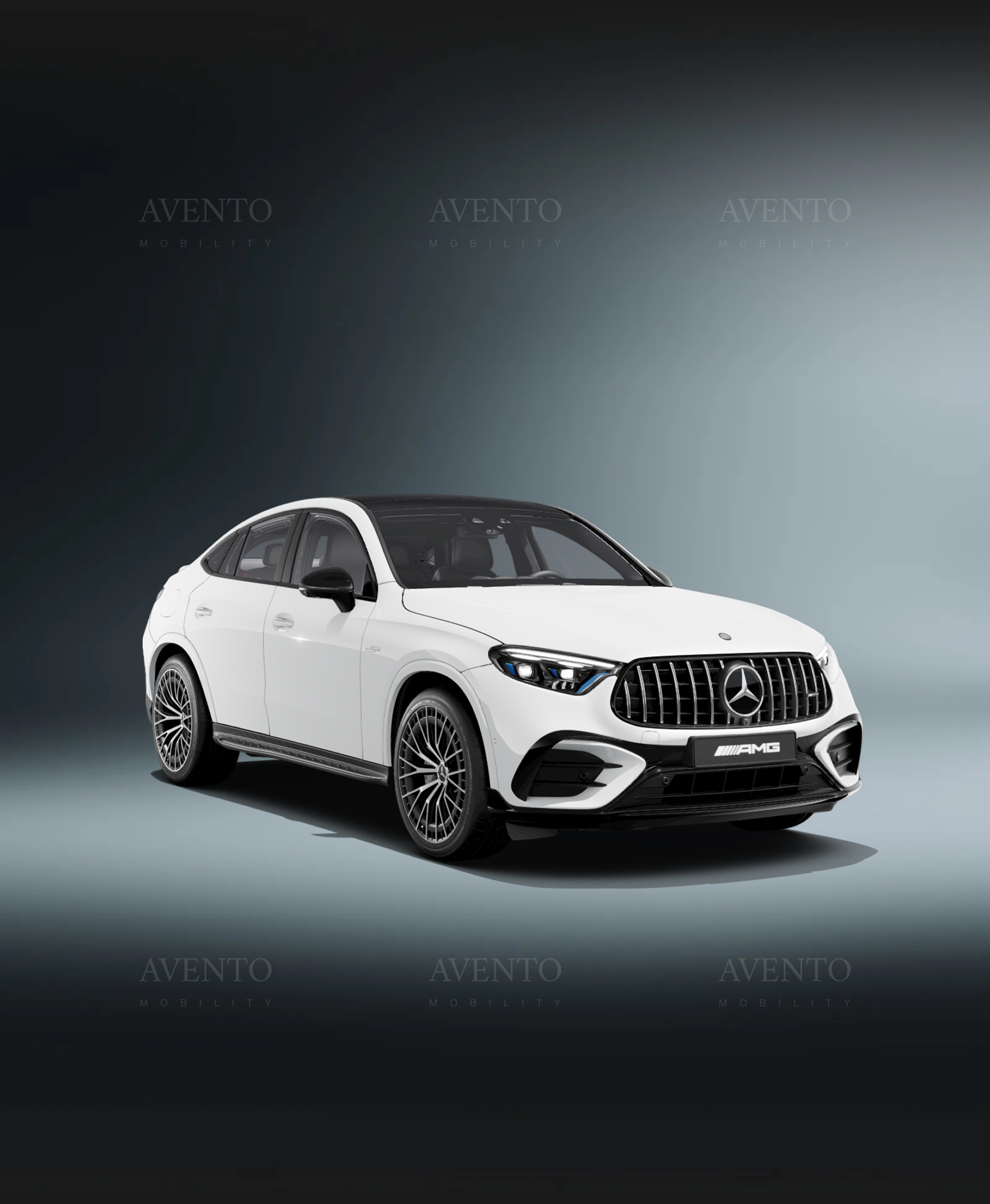 Mercedes-AMG GLC 43 Coupe, Weiß