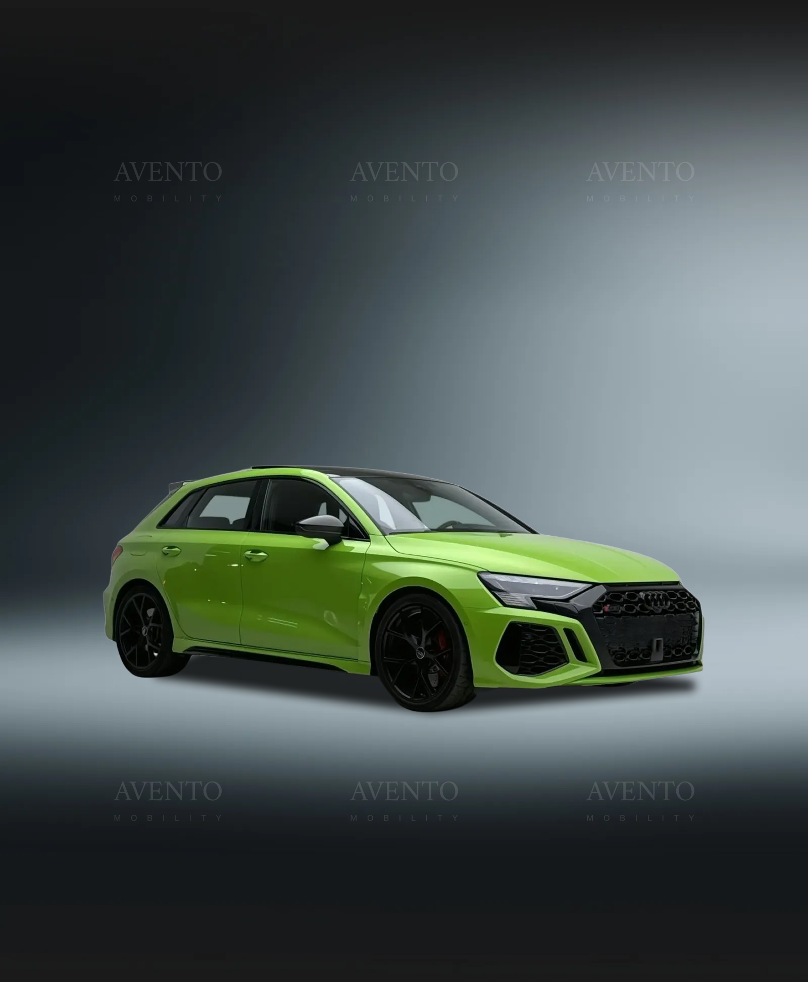 Audi RS 3 Sportback, Kyalami green