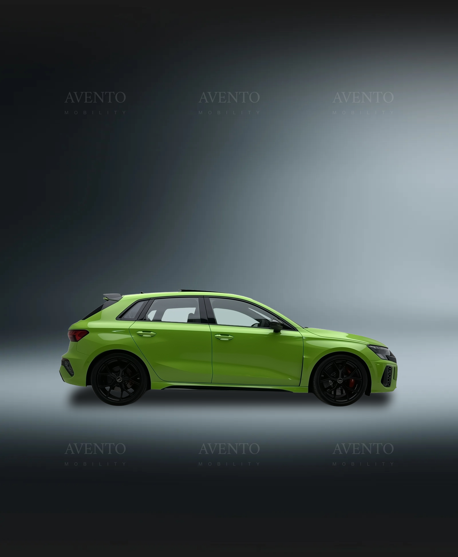 Audi RS 3 Sportback, Kyalami green