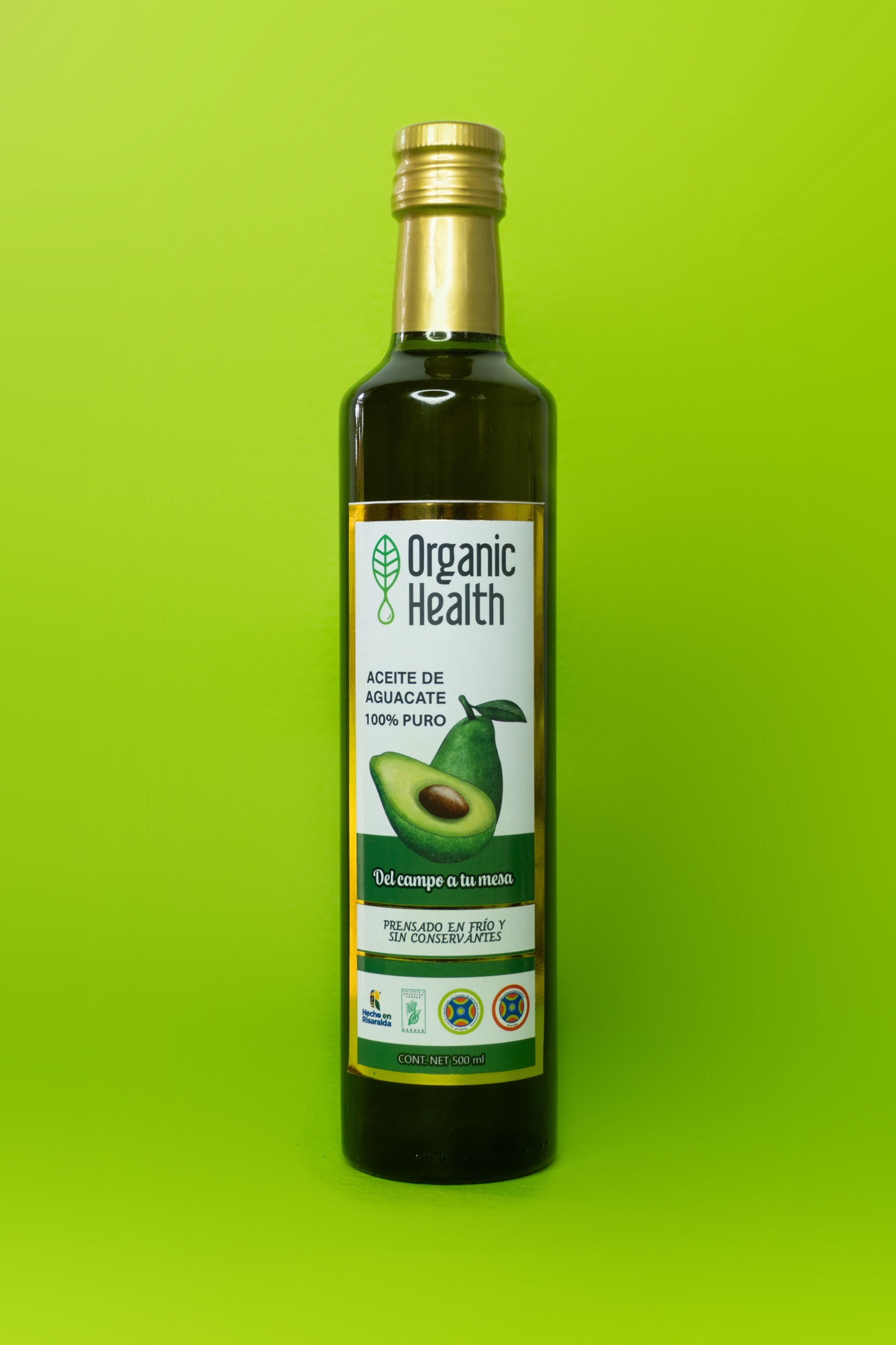 Aceite de aguacate 100% puro