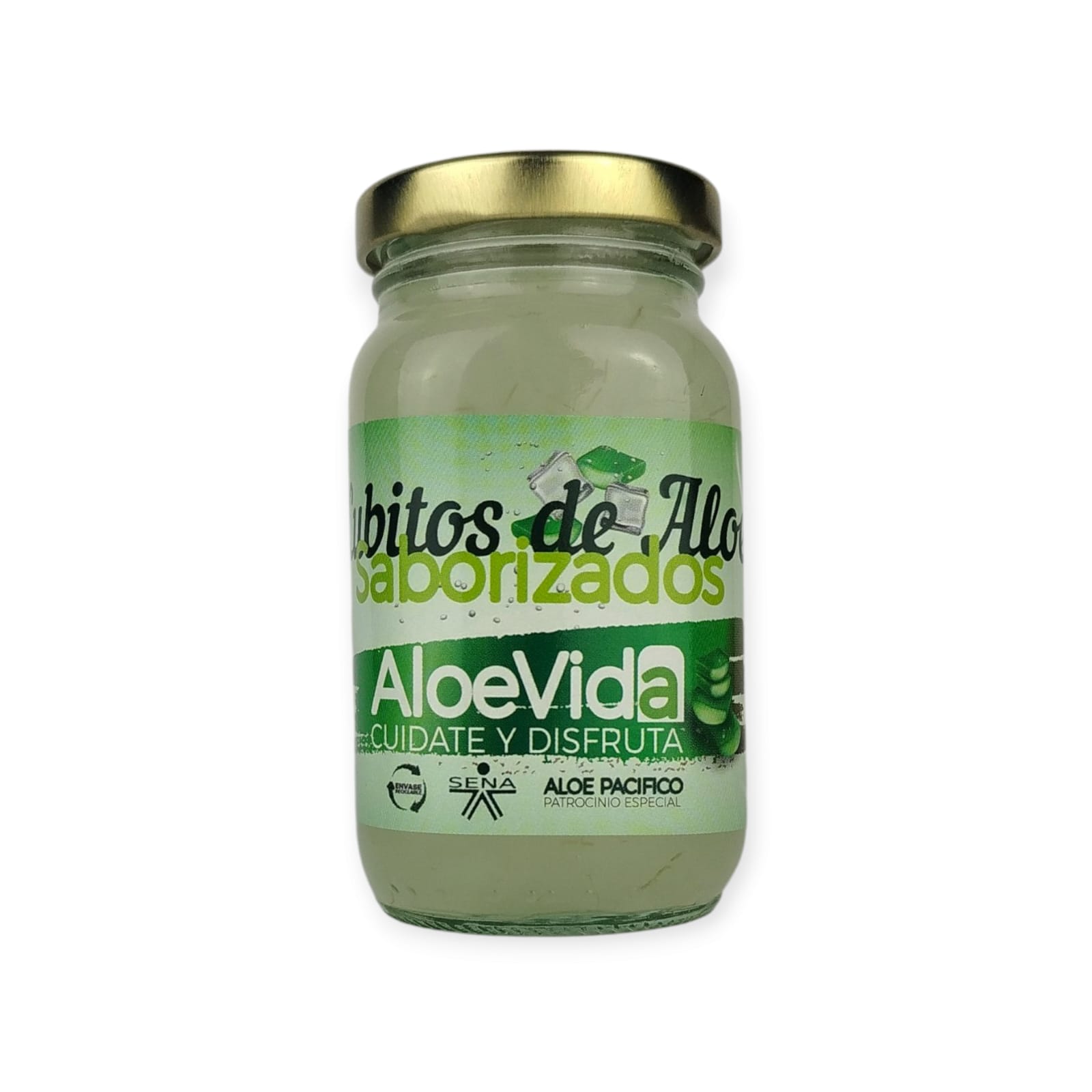 Trocitos de aloe saborizados AloeVida