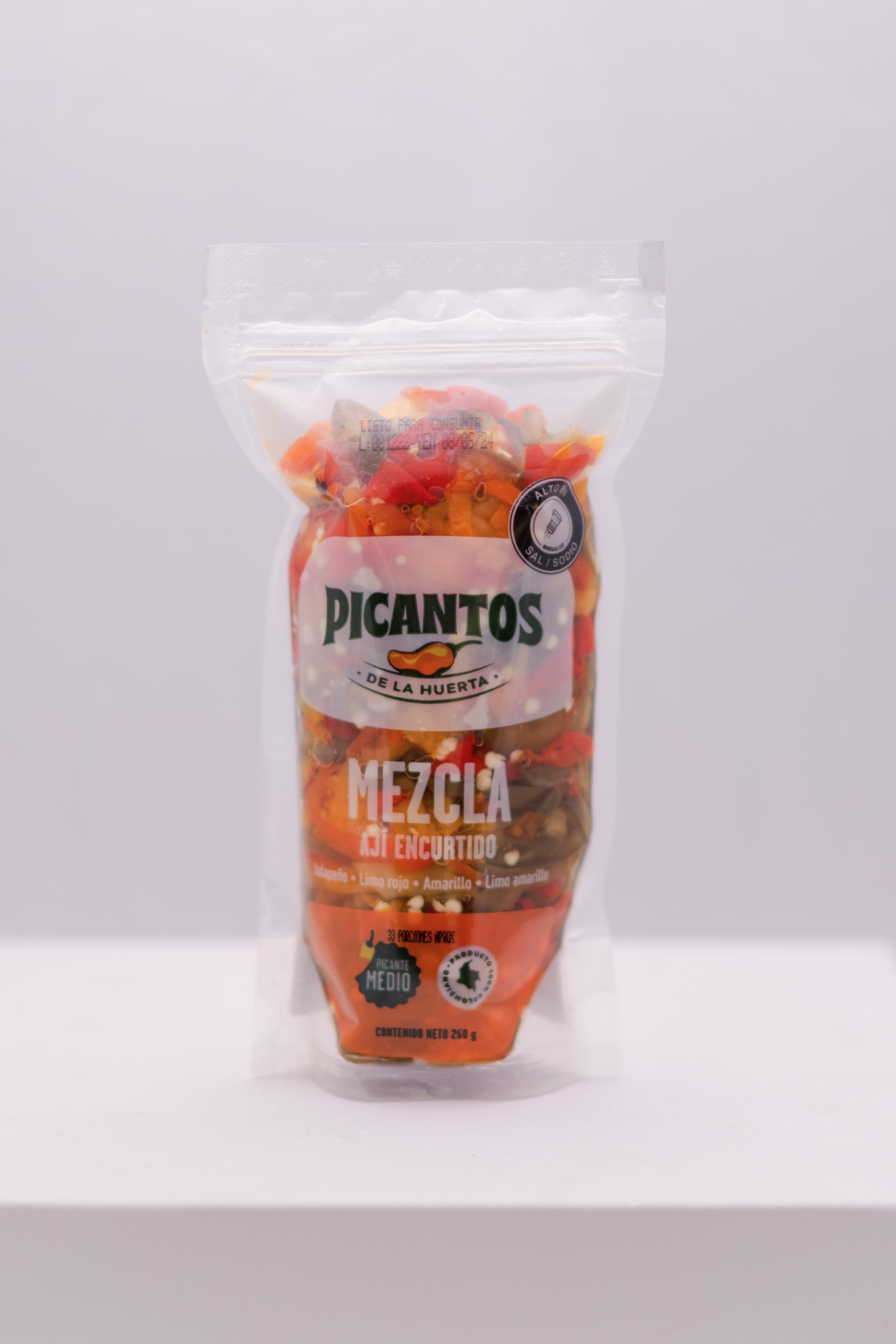 Mezcla en ajíes encurtidos Picantos