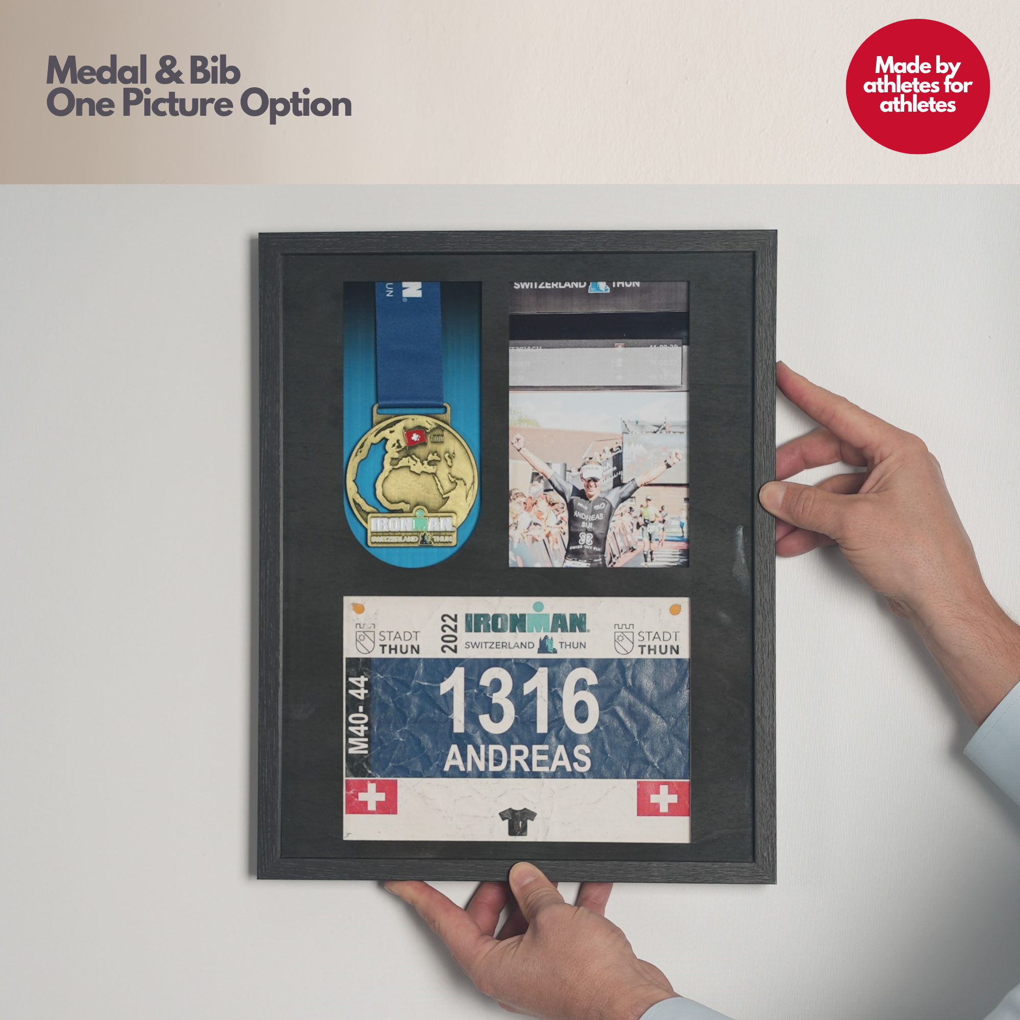 Medal Frame with one picture