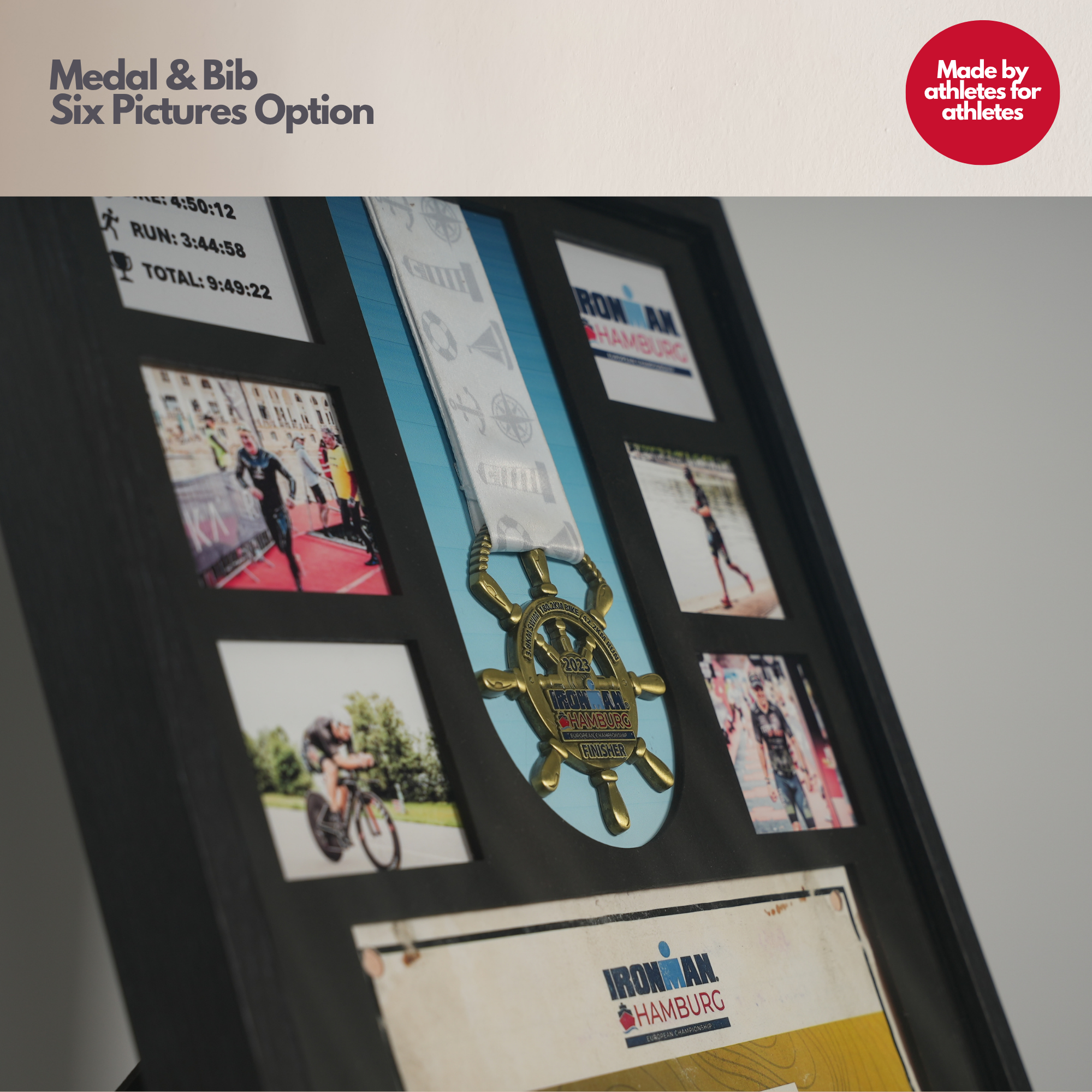 Medal Frame with six pictures