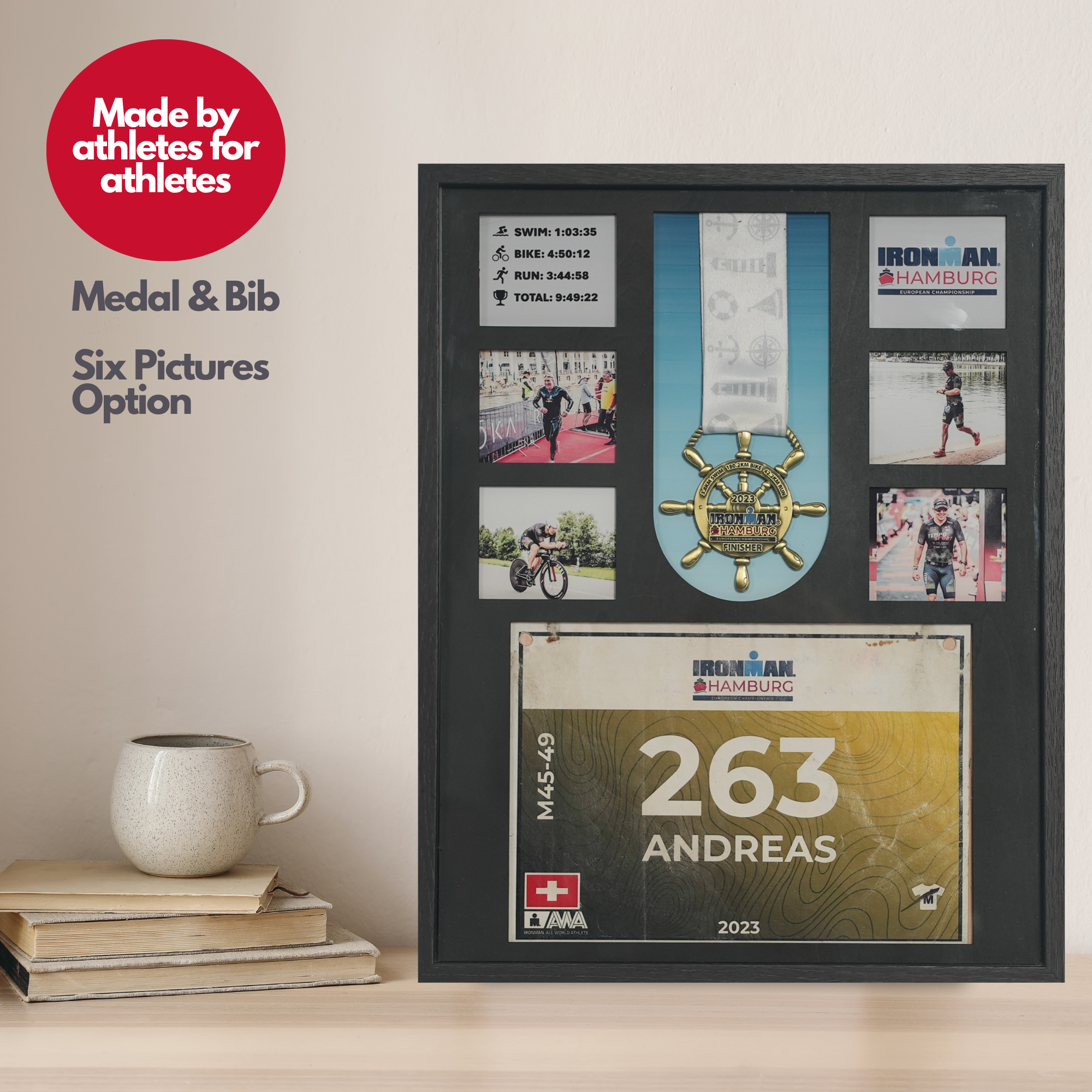 Medal Frame with six pictures