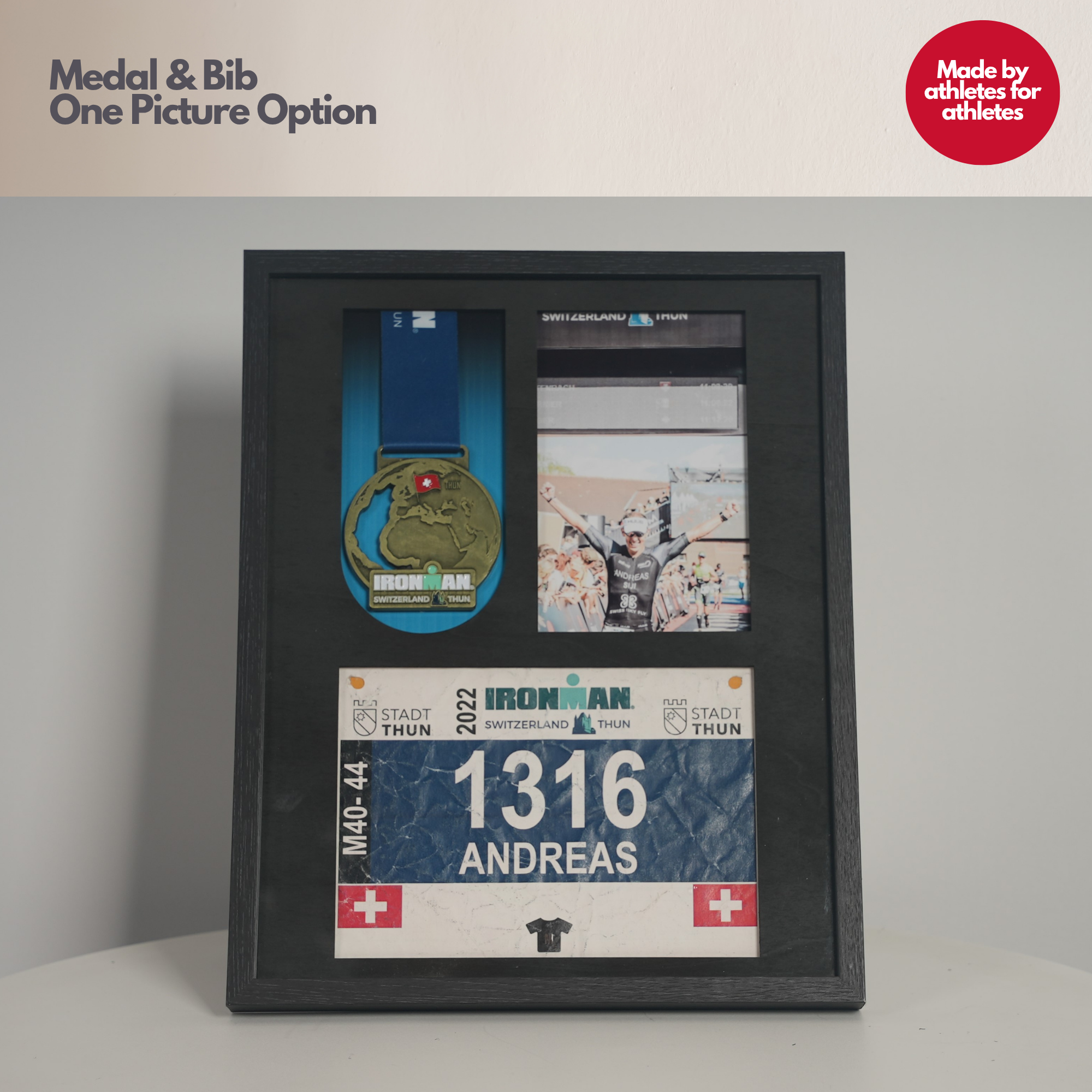 Medal Frame with one picture