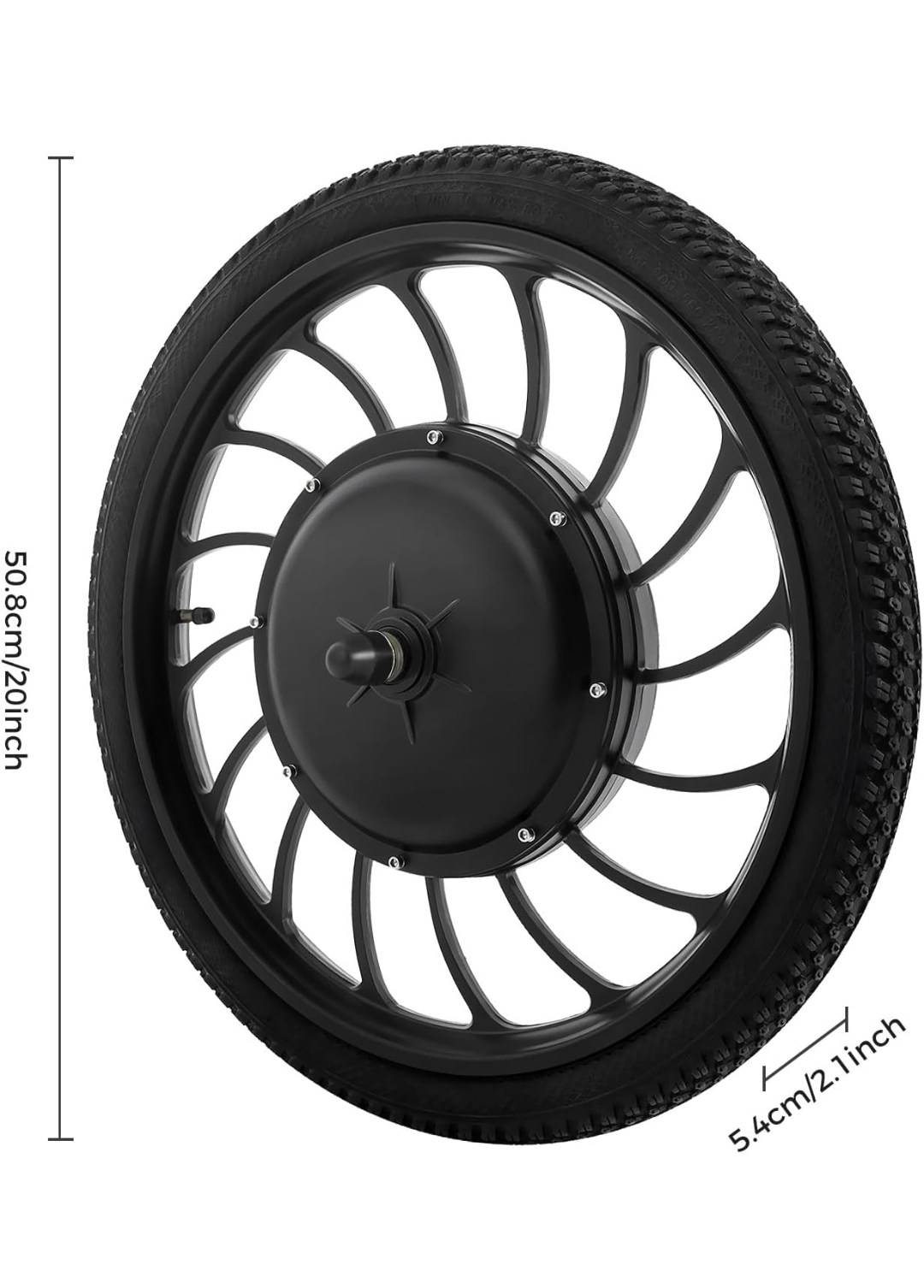 20" Front ebike hub motor