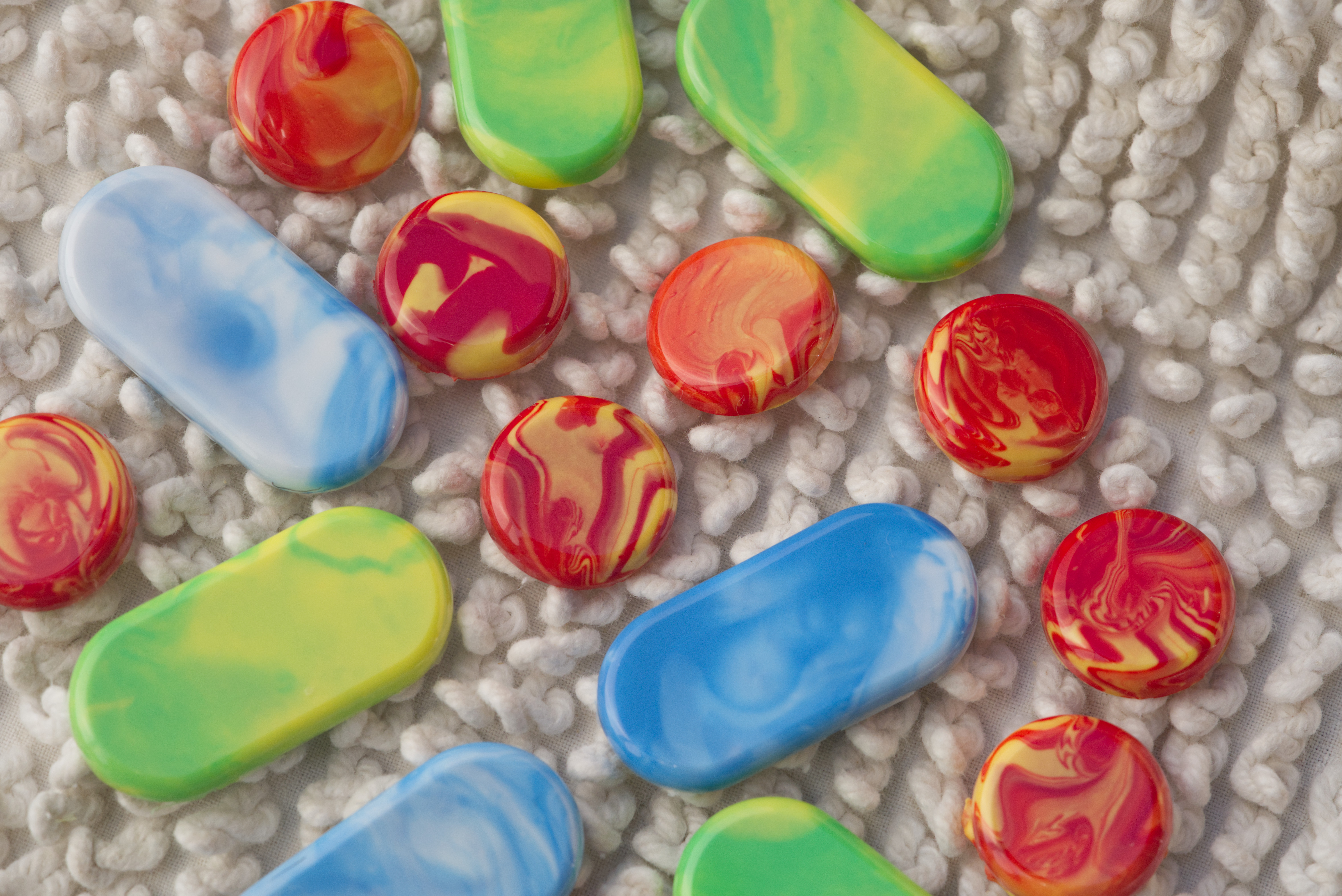 Mavercade Leverless Custom Resin Buttons