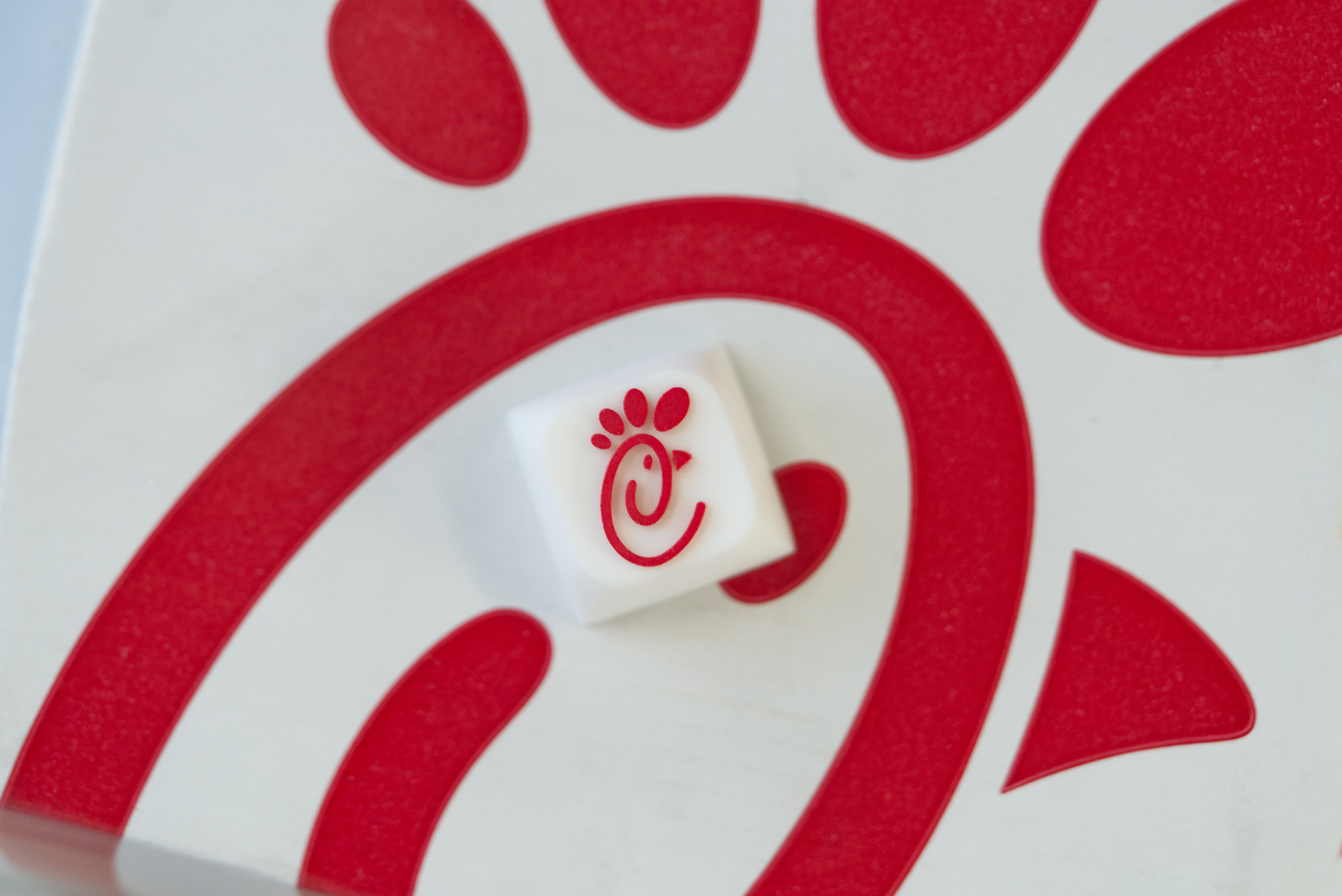 Chick-fil-A Logo Keycap